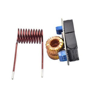 Chất lượng cao 5-12V 120W Mini ZVS sưởi ấm cảm ứng Board flyback điều khiển nóng DIY bếp + cuộn dây đánh lửa - Product Image 2