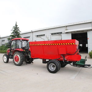 Tractor que tira de zanjas de doble cara, huerto, agricultura, fertilizante orgánico, esparcidor - Product Image 5