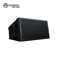 Accuracy Pro Audio CF210A Altavoces Compactos de Doble Línea de 10 Pulgadas, Sistema de Sonido Profesional, Módulo de Línea de Altavoces