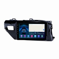 Compatible avec Toyota Hilux 2004-2014, écran Android pour tableau de bord, commande centrale, CarPlay sans fil et radio tout-en-un
