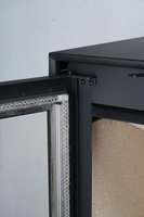 Cheminée autoportante à feu véritable, chauffage au bois pour la maison, style européen moderne, insert décoratif en acier pour intérieur d'hôtel