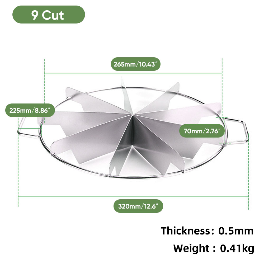 9 parts divider