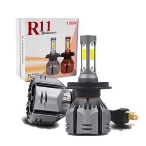 R11 High Quality Led Headlight H11 880 9005 COB Chip 6000k led car Lights