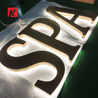Enseigne Kexian Custom Cosmetic Shop: Lettre de canal rétroéclairée par LED, signalisation avec logo lumineux en acrylique 3D pour la marque de magasin