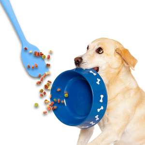 Cuchara para conservas de mascotas Cuchara para mezclar comida húmeda para gatos Espátula de silicona multiusos Espátula para alimentos - Product Image 3