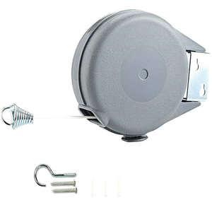 <span class=keywords><strong>Cuerda</strong></span> <span class=keywords><strong>de</strong></span> línea <span class=keywords><strong>de</strong></span> lavado retráctil, <span class=keywords><strong>tendedero</strong></span> <span class=keywords><strong>extensible</strong></span> montado en la pared - Product Image 1