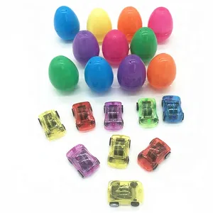 Penjualan Pabrik Telur Paskah Plastik Mini Mobil Isi Telur Paskah untuk Anak-anak