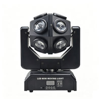 Projecteur professionnel à tête mobile à 12 LED, effet lumière à boule unique, 120W, pour DJ, discothèque, fête, concert, pub