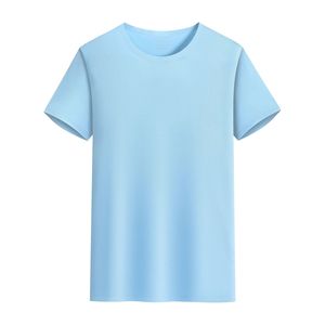เสื้อยืดคอกลมแบบยูนิเซ็กซ์ ไร้ตะเข็บ แห้งเร็ว ไนลอน 100% ทรงเข้ารูป ใส่ได้ทุกวัน เสื้อกีฬา ไซส์ XLS G2 - Product Image 1