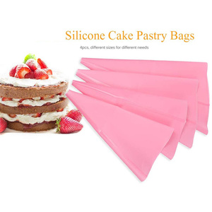 Della Torta del Silicone Sacchetto Della Pasticceria Riutilizzabile Icing Piping Bag strumento di Cottura Del Bigné Del Biscotto Che Decora Borse per <span class=keywords><strong>Professionale</strong></span> Baker Cottura Amore - Product Image 6