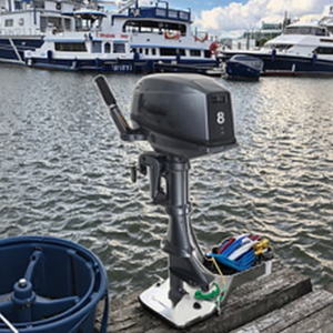 2-stroke 8hp Motor Motor Marine Hookup Motor Tail Machine Rubber Boat <b>Hook</b>-up - Product Image 4