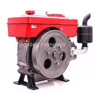 Moteur diesel marin 20hp 22HP Zs1115 Zs1110 pour bateau, machine à décortiquer le riz