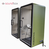 Cabine Acoustique Portable et Réglable en Aluminium Insonorisé pour Bureau, Hôtel, Entrepôt – Idéale pour le Travail, l'École et la Maison