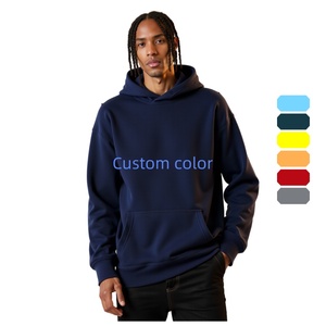 TKAN52D sweats à capuche brodés imprimés personnalisés de haute qualité sweats à capuche de mode vierges surdimensionnés hommes pull en pur coton - Product Image 1