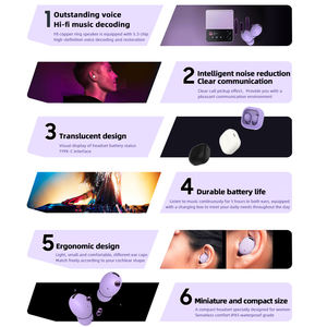 หูฟังบลูทูธกันน้ำราคาประหยัดแบบ TYPE-C <span class=keywords><strong>C9pro</strong></span> สำหรับเล่นเกมส์ พร้อมระบบควบคุมด้วยเสียง ขายส่งจากโรงงาน - Product Image 6