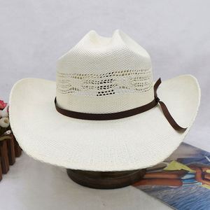 Fashion Men' s Travel Cool Sunshade Western Cowboy <b>Hats</b> <b>Straw</b> <b>Hats</b> With Custom Logo - Product Image 4