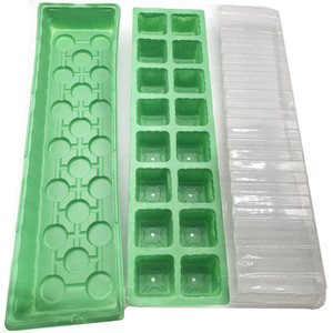 Plateaux <span class=keywords><strong>de</strong></span> semis en acier inoxydable, 16 cellules (2x8), pot <span class=keywords><strong>de</strong></span> graines <span class=keywords><strong>de</strong></span> <span class=keywords><strong>jardin</strong></span>, plateau <span class=keywords><strong>de</strong></span> démarrage avec trous <span class=keywords><strong>de</strong></span> vidange, pour le jardinage et la ferme - Product Image 5