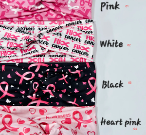 Bandeau de sensibilisation au cancer du sein pour femmes filles bandeau <span class=keywords><strong>ruban</strong></span> <span class=keywords><strong>rose</strong></span> anticancer bandeau torsadé <span class=keywords><strong>rose</strong></span> pour le mois de sensibilisation d'<span class=keywords><strong>octobre</strong></span> - Product Image 2