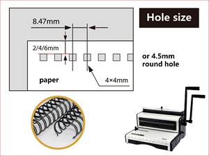 <strong>Wire</strong> <strong>Binding</strong> <strong>Machine</strong> for Notebook - Product Image 4