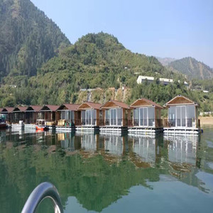 <span class=keywords><strong>Casa</strong></span> barco pontón flotante <span class=keywords><strong>casa</strong></span> de madera flotante <span class=keywords><strong>casa</strong></span> prefabricada modular - Product Image 1