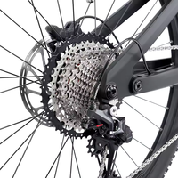 Vélo de montagne électrique CYCTRAC EM19 MTB, vélo électrique 12 vitesses, suspension intégrale, cadre en fibre de carbone, moteur central Bafang M820 48v