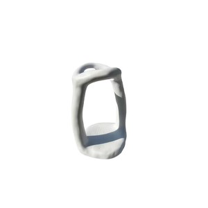 Toothbrush Holder Pure White Rectangular Minimalist Design For Bathroom Storage Eco-Friendly Gift - Product Image 5