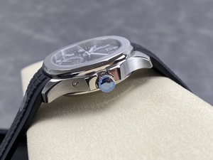 Montre mécanique de luxe de qualité supérieure, étanche, bracelet en caoutchouc, 40,8 mm, mouvement PPF 324, 5164 gris, 123 g - Product Image 2