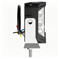 Phare de travail LED carré de 5 pouces à faisceau combiné avec feux de jour DRL pour tout-terrain