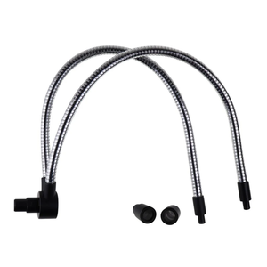 ตัวนำแสงไฟเบอร์ออปติกแบบคอห่านคู่สำหรับรุ่น GX-301 |   หลอดไฟแบบยืดหยุ่นสำหรับแหล่งกำเนิดแสงฮาโลเจนและกล้องจุลทรรศน์ - Product Image 1