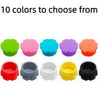 Capuchon anti-poussière en silicone pour flacon de peptides, couvercle anti-fuite réutilisable, compatible avec les ampoules et flacons d'insuline de 3 ml, 5 ml, 7 ml, 10 ml