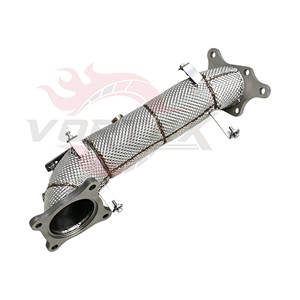 ท่อไอเสียแบบ Vortex Heat Shielded Downpipe สำหรับ Honda Civic Type R FL5 FK8 2.0T รุ่น Performance Racing - Product Image 2