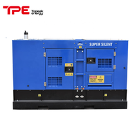 Générateur diesel triphasé avec démarrage à distance, panneau ATS, 15 kW, 20 kW, 30 kW, refroidi par eau, pour la maison