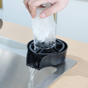 Multifunctional Pull Out Cup Washer <strong>Sink</strong> Mounted <strong>Glass</strong> Rinser Cup <strong>Cleaner</strong> for Coffee <strong>Bar</strong> Kitchen - Product Image 3