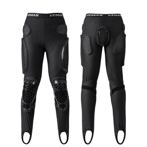 Summer Motorcycle Riding Pants Men Stretch Silm Moto Cycling Shorts Breathable Motocross Racing Trouser Knee&Hip Pads Protector