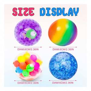 La Mejor Opción: Pelota Antiestrés de TPR Ecológica y Pequeña para Niños de 5 a 7 Años, Juguete Sensorial para Aliviar el Estrés - Product Image 2