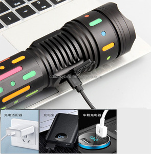 Portable Hot 1.5KM Long Beam Distance <strong>Powerful</strong> White Laser LED <strong>Torch</strong> with High Rechargeable Japan Battery - Product Image 3