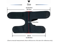 Attelle de cheville réglable Star en néoprène avec sangle de compression pour la protection des blessures sportives et le soulagement de la douleur, unisexe