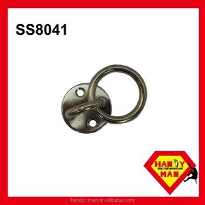 Plaque d'ancrage ronde en acier inoxydable SS8041 pour usage marin et industriel - Product Image 5