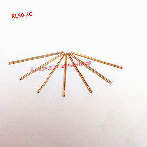 Connecteur à broches à ressort pour circuit imprimé (PCB) traversant, en laiton, pas de 0,86 mm, type RL50-2C ICT - Product Image 3