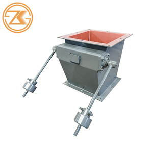 Nouvelle <span class=keywords><strong>trémie</strong></span> à clapet à marteau lourd électrique à double couche pour évacuation des poussières et des cendres, pneumatique, en acier au carbone et en acier inoxydable - Product Image 2