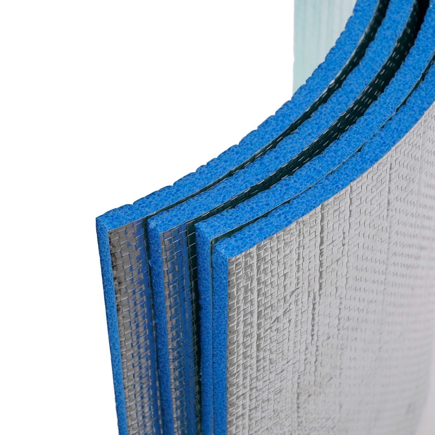 Custom Thermal Insulation Foam Roll High R Value Aluminum Foil /Metallized Film EPE XPE Foam Insulation Material