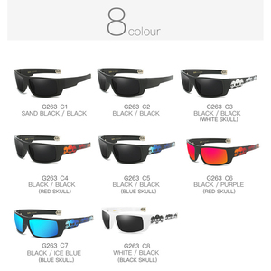 Gafas de Sol Polarizadas GCOTX G263, Modernas y a la Moda para Hombre, Marca 2024, Diseño Clásico, Lentes Rojas de Espejo, Gafas de Sol Deportivas para Ciclismo - Product Image 5