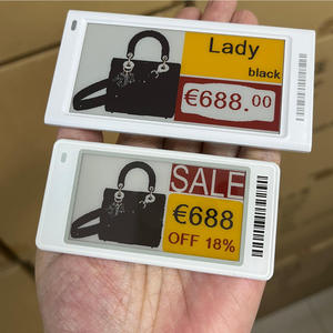 New Ble Api <b>Eas</b> <b>System</b> Elektronik Raf Etiketi Eink Epd E Ink Display Nfc E Paper Digital Price Tags Esl Electronic Shelf Labels - Product Image 2