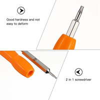 TT-615 Peralatan Rumah Tangga T6 dan TH15 Ujung Ganda Bit Torx Kepala Obeng Dapat Dipertukarkan untuk Memperbaiki Bel Pintu