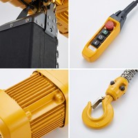 Palans électriques à chaîne Kaidao 3 tonnes, triphasés 380V, certifiés CE ISO, palans de levage à chaîne G80 haute résistance