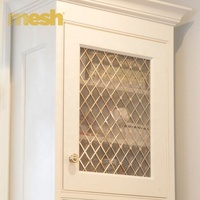 Grilles en laiton diamantées et durables pour la ventilation des armoires de cuisine