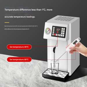 Distributeur d'eau chaude automatique commercial et machine à café avec buse vapeur pour les applications en café et restaurant - Product Image 5