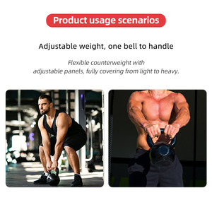 Kettlebell in Ghisa Personalizzabile con Logo 2026, <span class=keywords><strong>Attrezzatura</strong></span> Sportiva per Esercizi, Pesi Liberi, Opzioni di Peso da 12kg a 32kg - Product Image 3