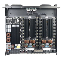 Amplificateur de puissance numérique 4 canaux Amplificateur haute puissance 4*1800W 8 ohm pour dj concert