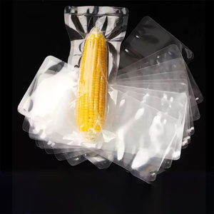 Promosyon özel baskılı temizle yüksek bariyer gıda mısır vakum şeffaf torbalar için isı sızdırmazlık plastik ambalaj torbalar - Product Image 1